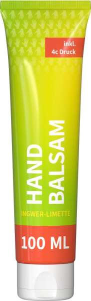 Handbalsam Ingwer, 100 ml Tube