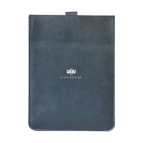 Recycled Leather Laptop Sleeve 16&quot;