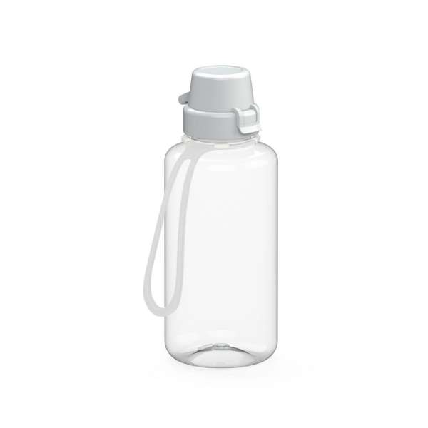 Trinkflasche School klar-transparent inkl. Strap 0,7 l