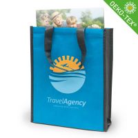 Vorschau: Einkaufstasche OXFORD mit Boden-, Seitenfalte und kurzen Griffen Vorschau: Einkaufstasche OXFORD mit Boden-, Seitenfalte und kurzen Griffen