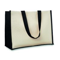 CAMPO DE FIORI Jute/Canvas Shopper