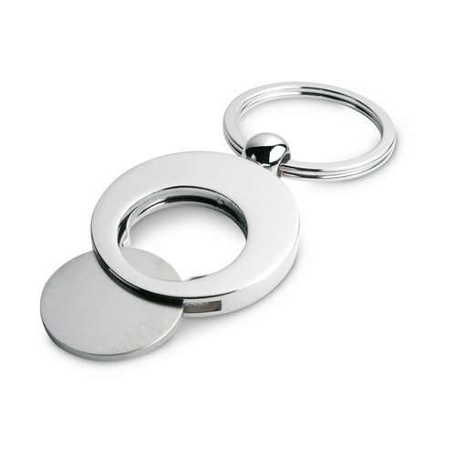 EURING Schlüsselring mit Münzhalter