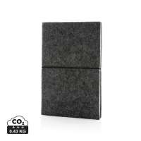 Vorschau: A5-Softcover-Notizbuch aus GRS zertifiert recyceltem Filz Vorschau: A5-Softcover-Notizbuch aus GRS zertifiert recyceltem Filz