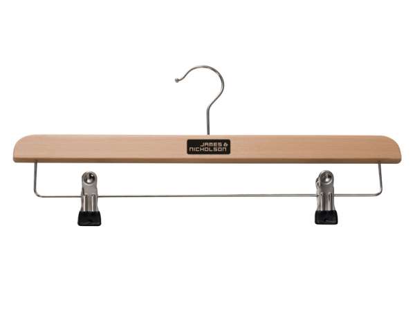 Clothes hanger with clip