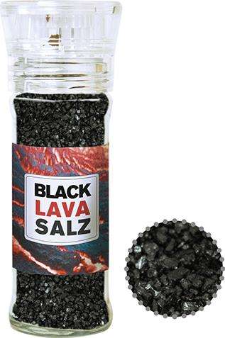 Gewürzmischung Black Lava Salz, ca. 80g, Gewürzmühle