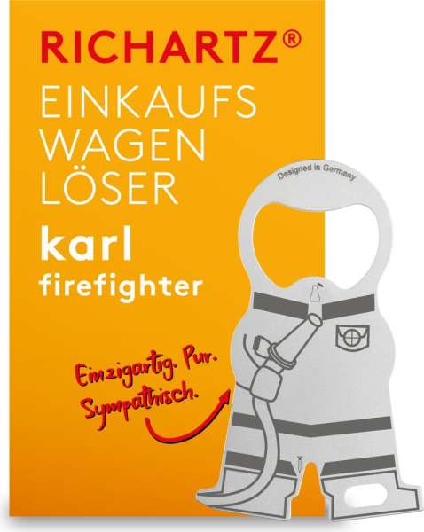 EINKAUFSWAGENLÖSER karl firefighter