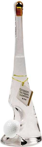 Golfballflasche-Kegelform Grappa