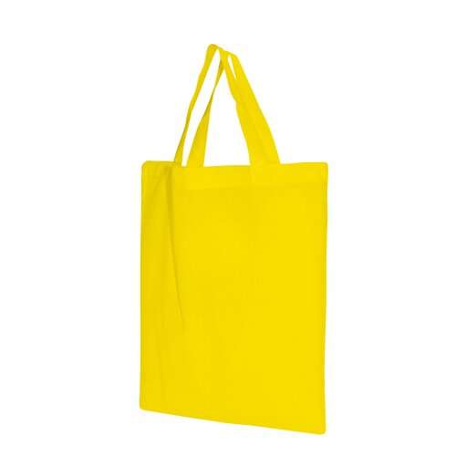 Baumwolltasche mit kurzen Griffen - 140 g/m² - 38 x 42 cm