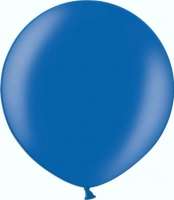 mittelblau_metallic-Riesenballon oder bunt gemischt