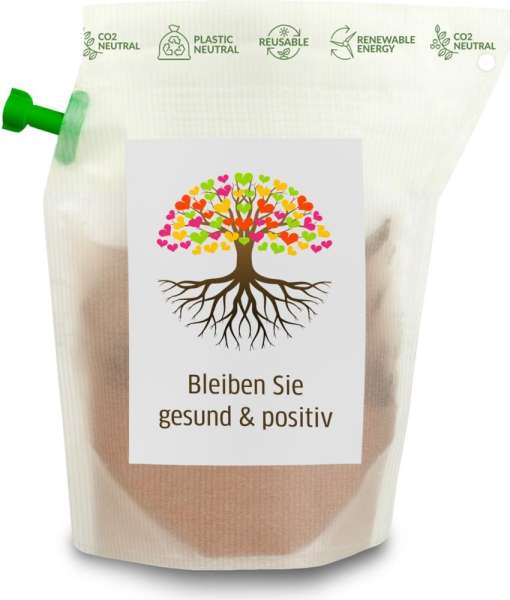 Bleiben Sie Gesund &amp; positiv Wellness-Tee