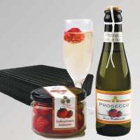 Präsentset Erdbeerset Prosecco