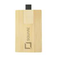 Vorschau: CreditCard USB Bamboo 64 GB Vorschau: CreditCard USB Bamboo 64 GB