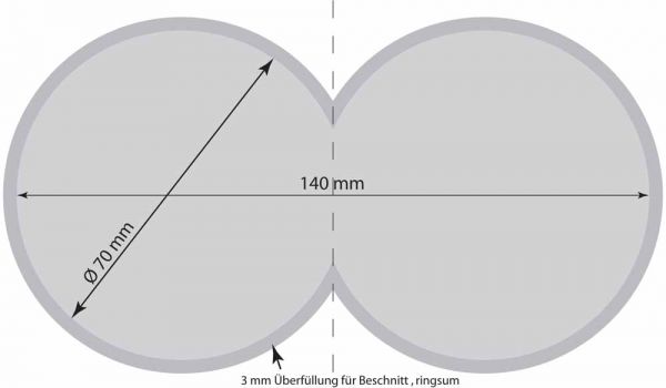 Klappkärtchen Smile, Zwergsonnenblume, 1-4 c Digitaldruck inklusive