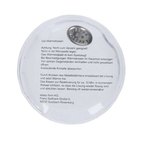 Gel-Wärmekissen "Rund"