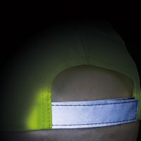 Vorschau: 6 Panel Baseballcap für Kinder aus Polyester mit reflektierender Borte Vorschau: 6 Panel Baseballcap für Kinder aus Polyester mit reflektierender Borte