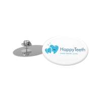Pin Slim, Oval, 50 x 29 mm