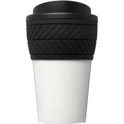 Brite-Americano® 350 ml Isolierbecher mit Schutzring Reifen-Design
