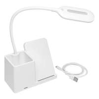 Vorschau: LIGHT & CHARGE - Schreibtisch-Lampe mit Ladestation Vorschau: LIGHT & CHARGE - Schreibtisch-Lampe mit Ladestation
