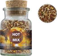 Gewürzmischung HOT Karibik Mix, ca. 50g, Korkenglas