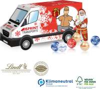 Präsent Weihnachts-Transporter Lindt Minis