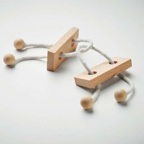 NEURONA Geduldsspiel Holz Rechteck