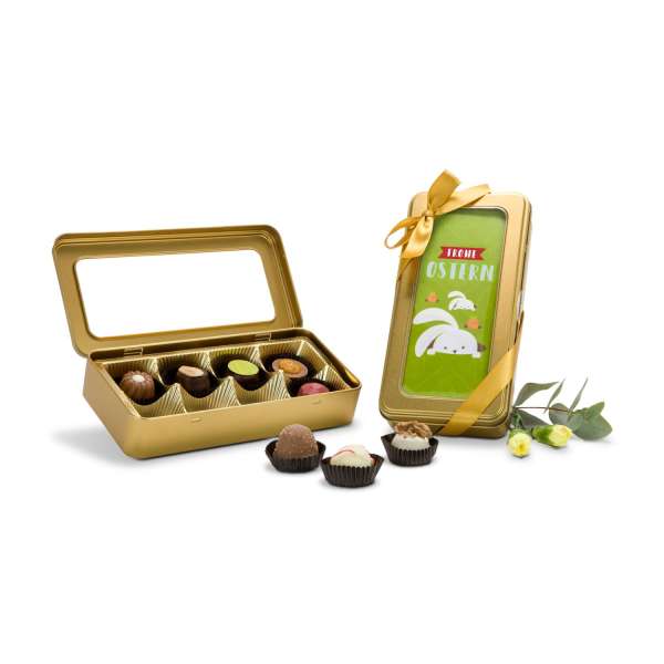 Präsentartikel: Golddose Ostern