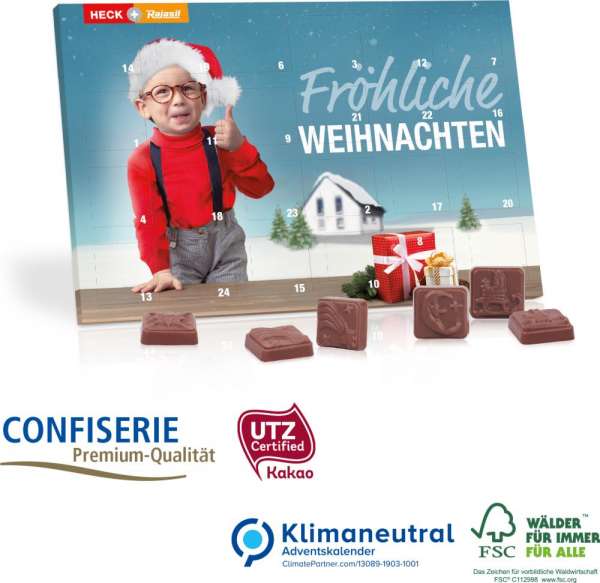 Tisch-Adventskalender Classic Exklusiv