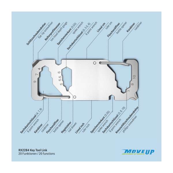 ROMINOX® Key Tool Link Große Helden