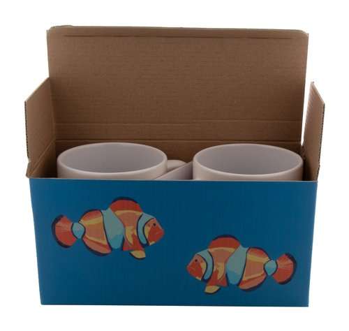 CreaBox Mug Double Individuelle Doppel-Tassenbox