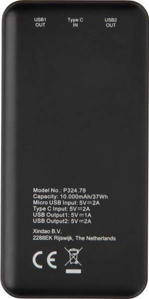 High Density 10.000 mAh Pocket Powerbank