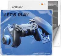 LapKoser® 3in1 Notebookpad 23x20 cm, All-Inclusive-Paket, mit Standard-Einlegekarte