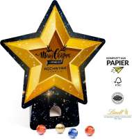 Lindt Lindor Adventsspender "Stern" 115g mit 4c Druck