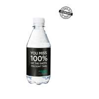 330 ml PromoWater mit Kohlensäure - Folien-Etikett