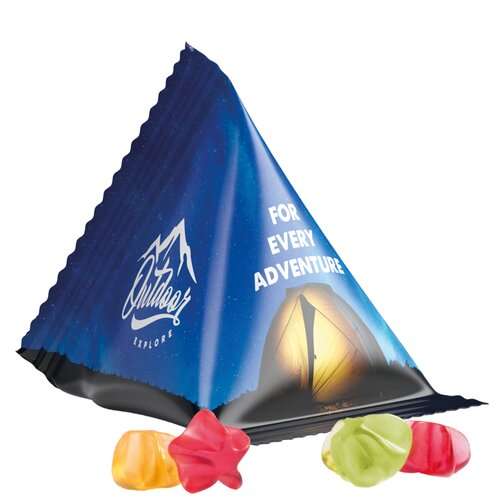 Tetraeder 15 g Trolli Fruchtgummi Standardformen
