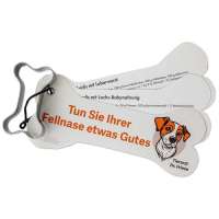 Backförmchen mit Rezeptblock Knochen Backförmchen mit Rezeptblock Knochen