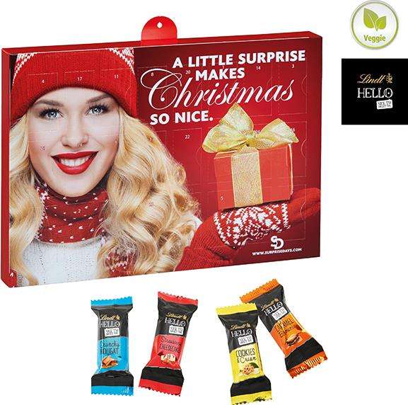 Premium Präsent-Adventskalender BUSINESS mit Hello Mini Stick Mix