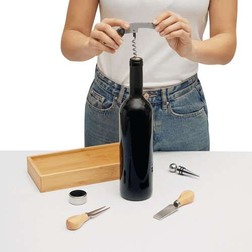 BAMBOO WINE - Wein- und Käseset