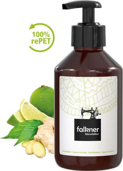 Handbalsam "Ingwer - Limette", 250 ml, Body Label (R-PET)