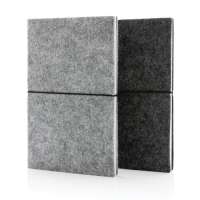 Vorschau: A5-Softcover-Notizbuch aus GRS zertifiert recyceltem Filz Vorschau: A5-Softcover-Notizbuch aus GRS zertifiert recyceltem Filz