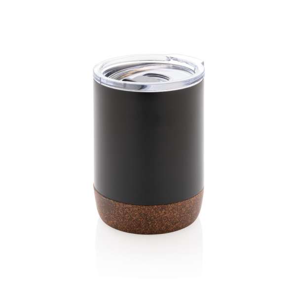 Kleine Vakuum-Kaffeetasse aus RCS rSteel &amp; Kork