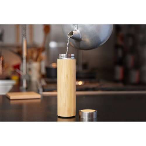 Vakuum Flasche "Bambus", large