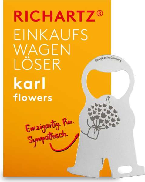 EINKAUFSWAGENLÖSER karl flowers