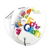 Vorschau: Backförmchen mit Rezeptblock Osterei - Hase 1 Vorschau: Backförmchen mit Rezeptblock Osterei - Hase 1