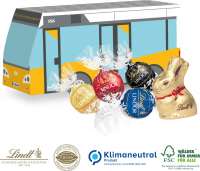 Lindt 3D Präsent Bus süßer Füllung