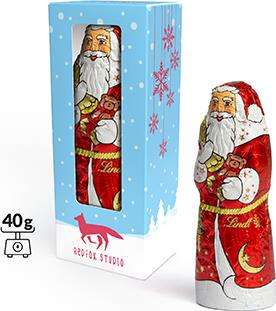 Lindt Schoko Nikolaus in Werbekartonage 40 g