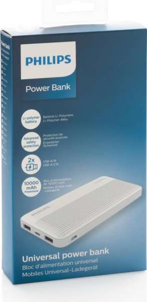 Philips 10.000 mAh Slim Powerbank