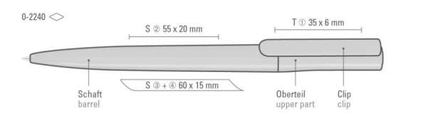 Uma Drehkugelschreiber Uma Recycled Pet Pen Switch